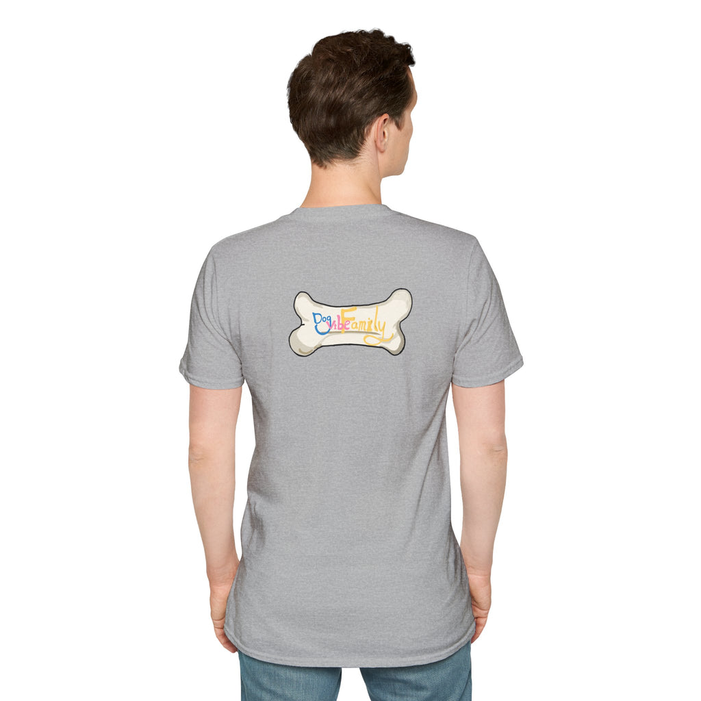 Pug Cartoon Tee — Cute Pug Face with “@Dogubotanically” Logo