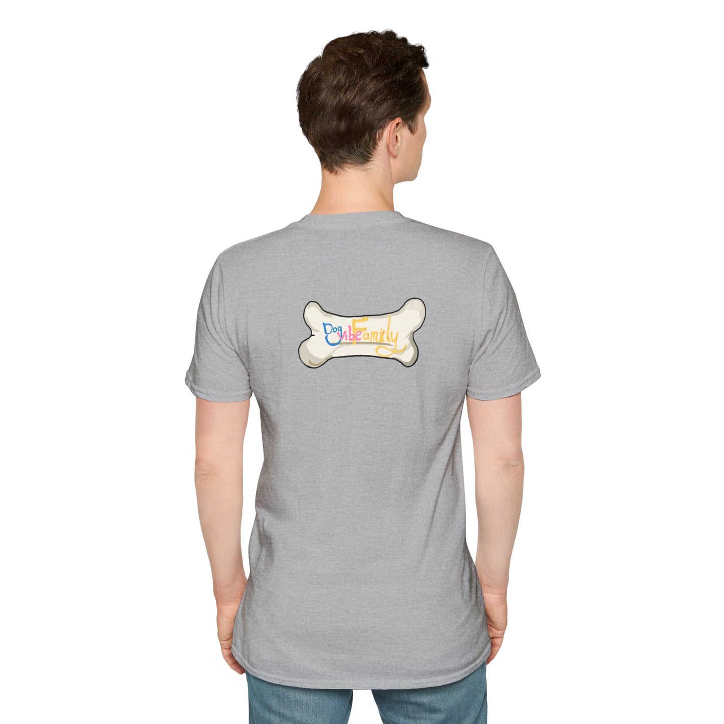 Pug Cartoon Tee — Cute Pug Face with “@Dogubotanically” Logo