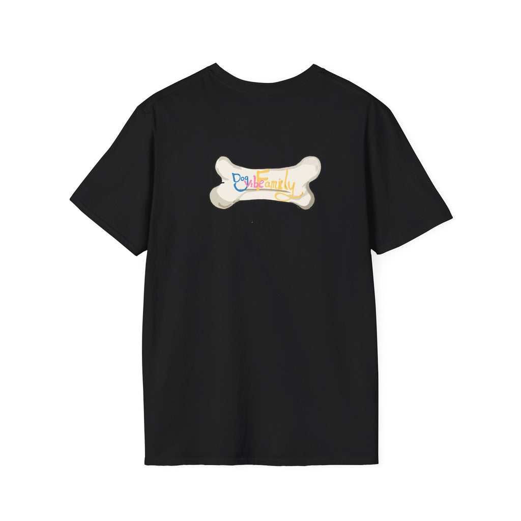 Pug Cartoon Tee — Cute Pug Face with “@Dogubotanically” Logo
