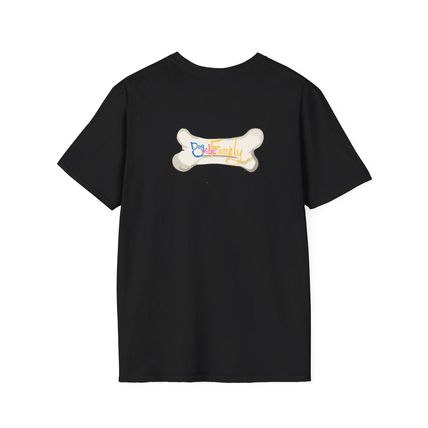 Pug Cartoon Tee — Cute Pug Face with “@Dogubotanically” Logo