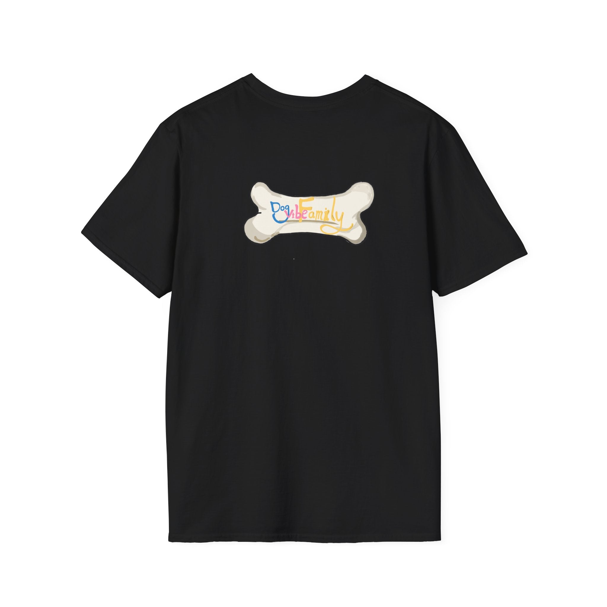 Pug Cartoon Tee — Cute Pug Face with “@Dogubotanically” Logo