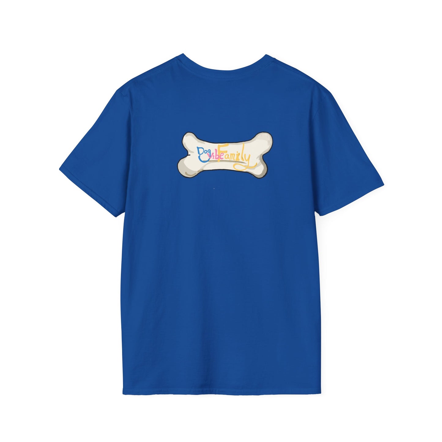 Pug Cartoon Tee — Cute Pug Face with “@Dogubotanically” Logo
