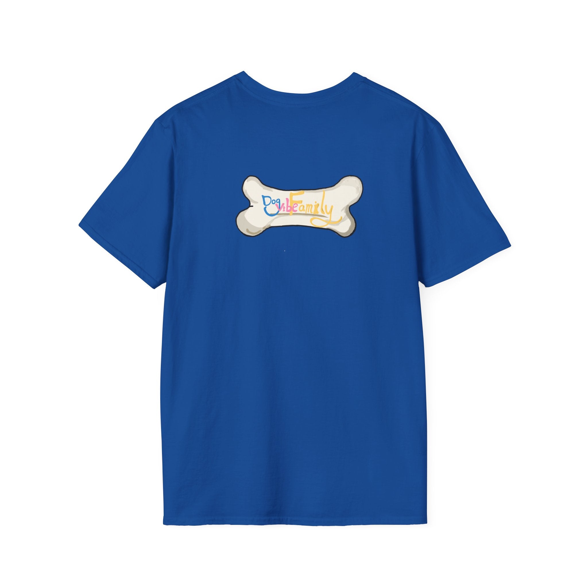 Pug Cartoon Tee — Cute Pug Face with “@Dogubotanically” Logo