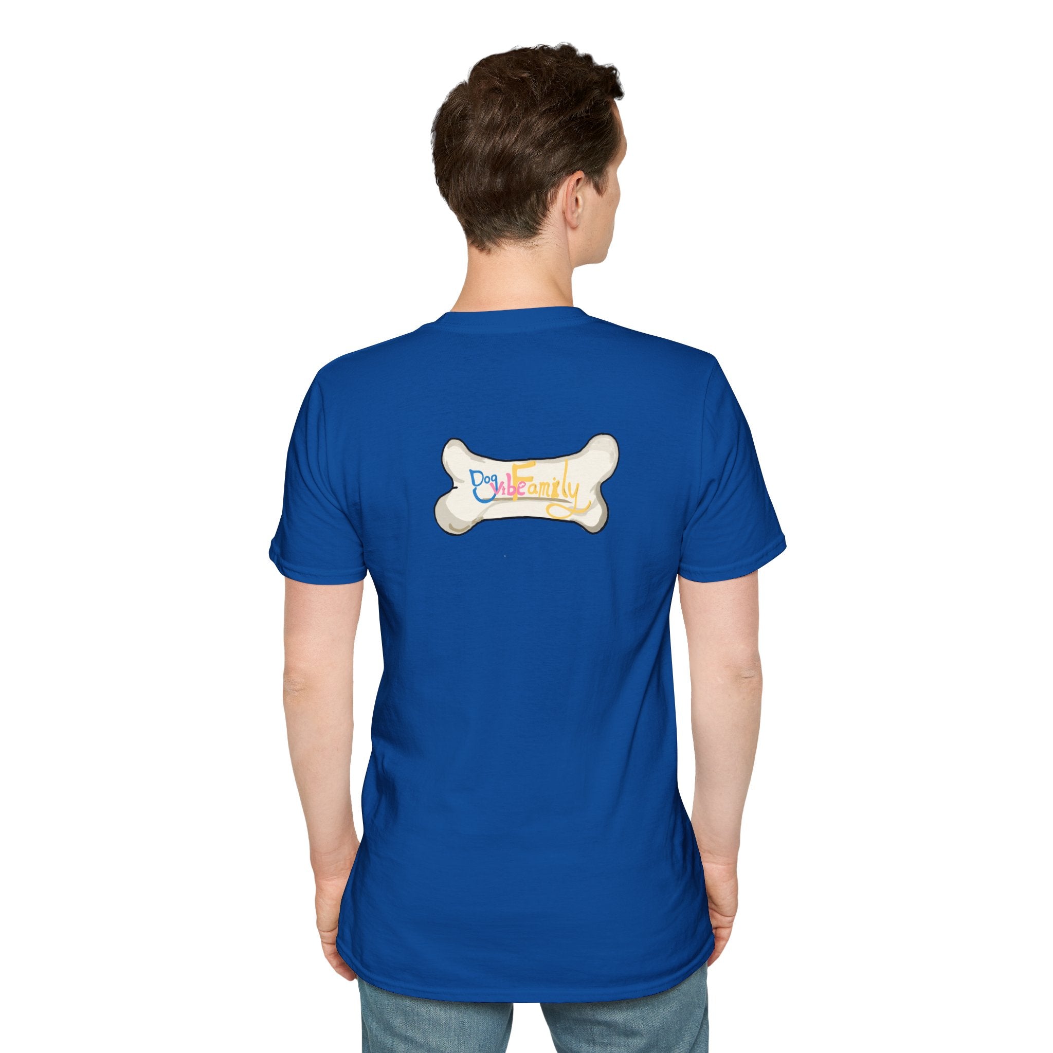 Pug Cartoon Tee — Cute Pug Face with “@Dogubotanically” Logo