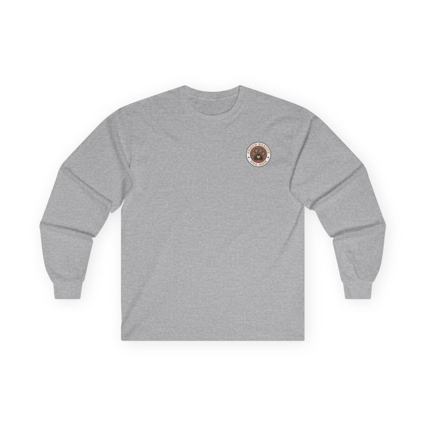 Proud Rescue Dog Mom Long Sleeve Tee