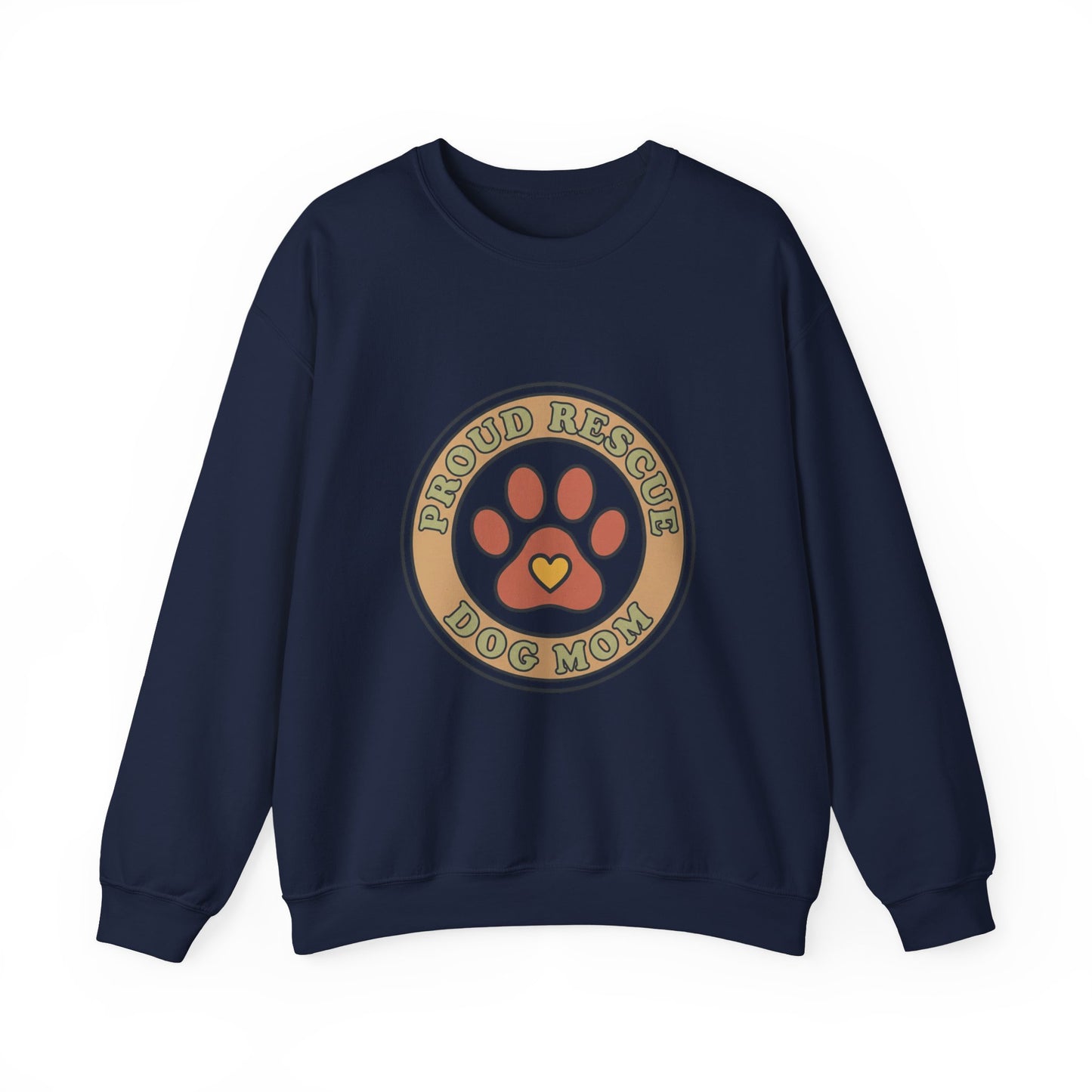 Proud Rescue Dog Mom Sweatshirt | Dog Mom, Rescue Pride