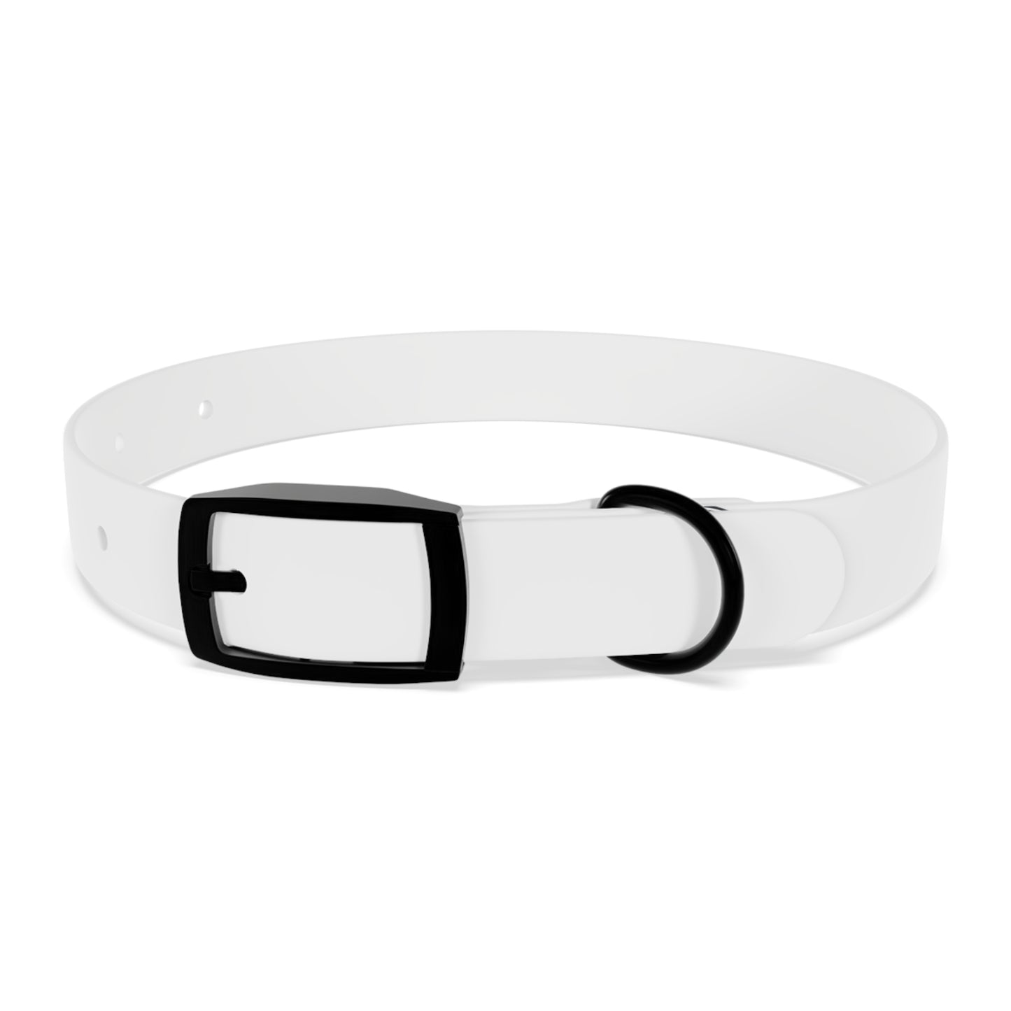 Dog Collar — Paw Print Badge Adjustable Pet Collar (Customizable, Durable)