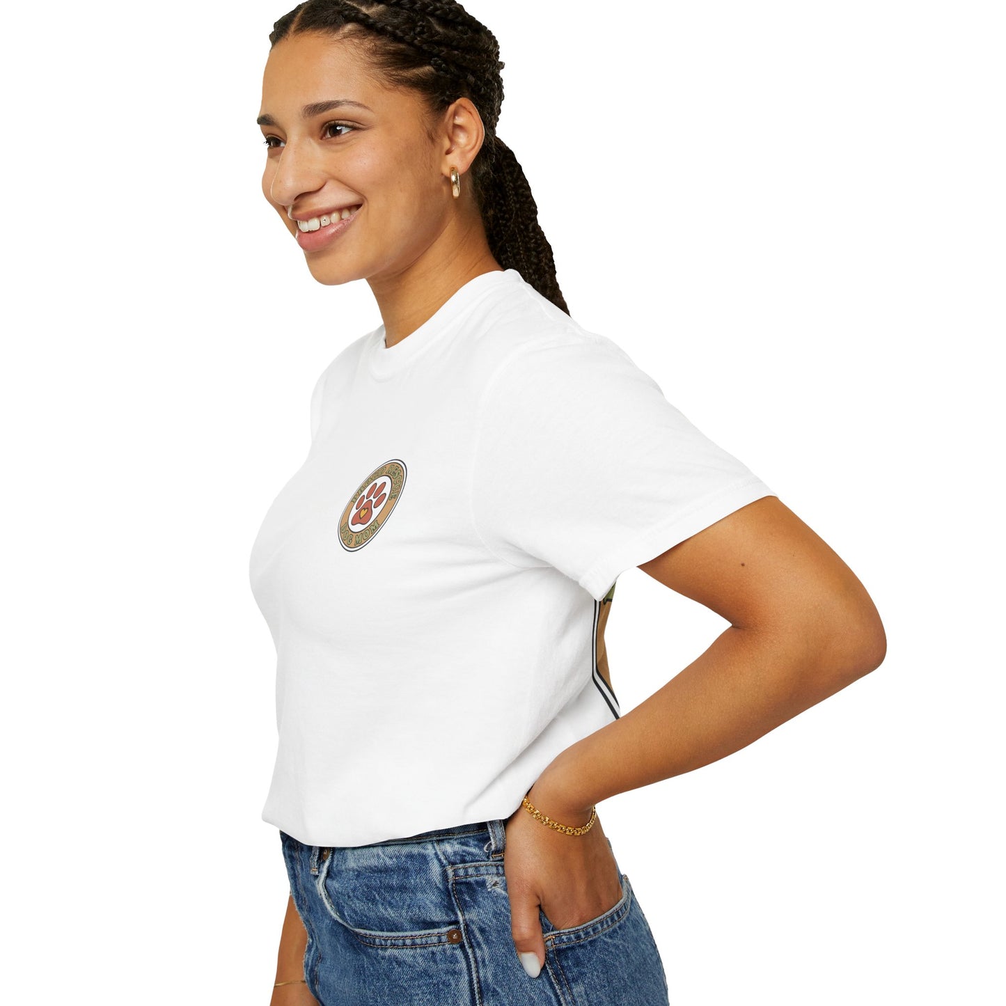 Proud Rescue Dog Mom T-Shirt