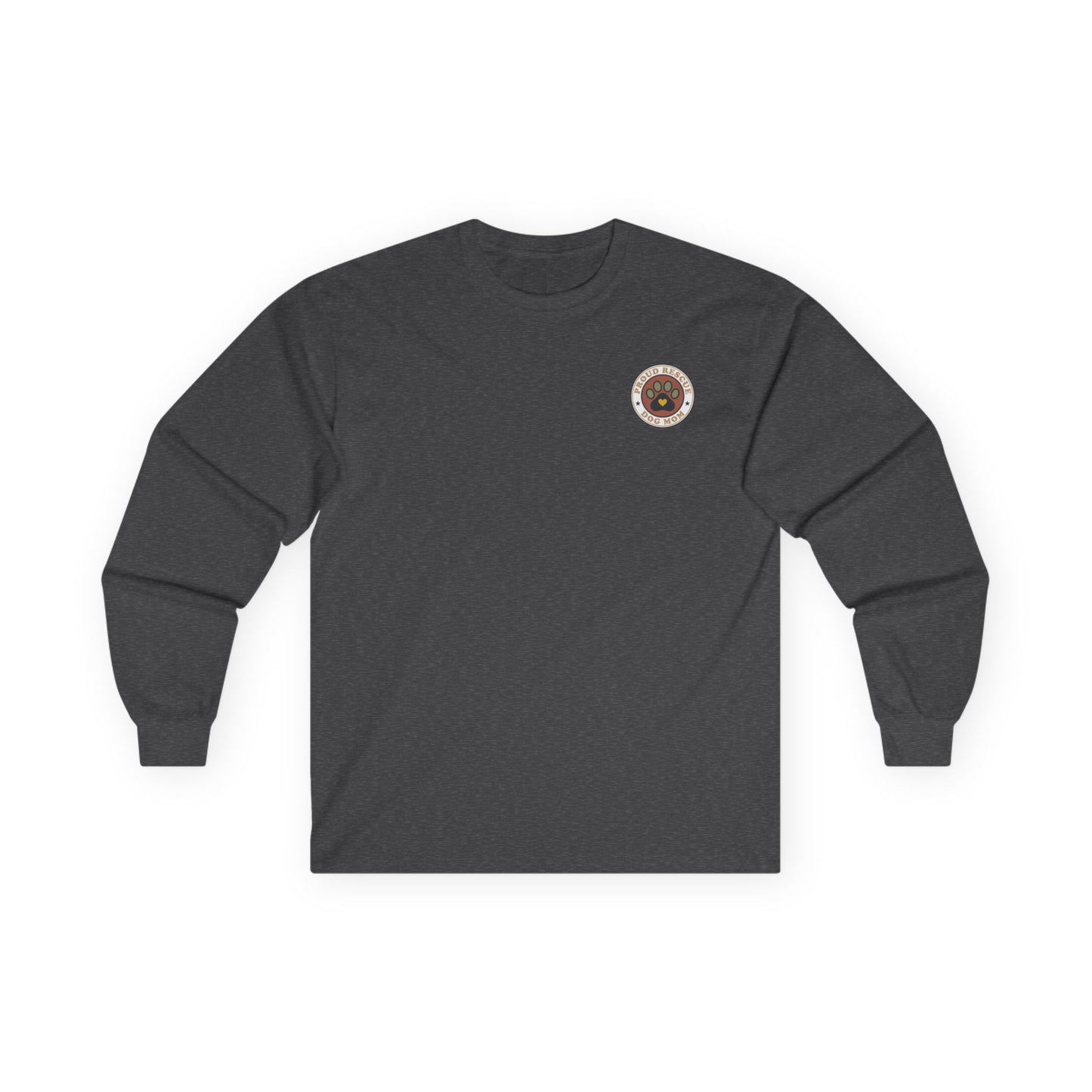 Proud Rescue Dog Mom Long Sleeve Tee