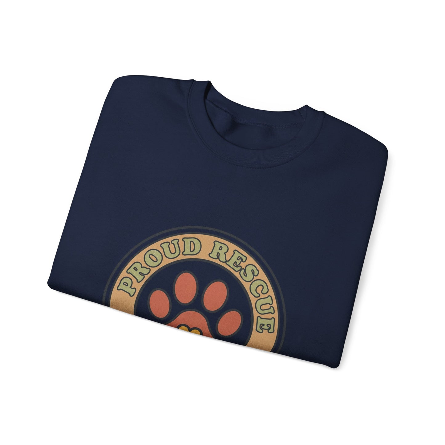 Proud Rescue Dog Mom Sweatshirt | Dog Mom, Rescue Pride