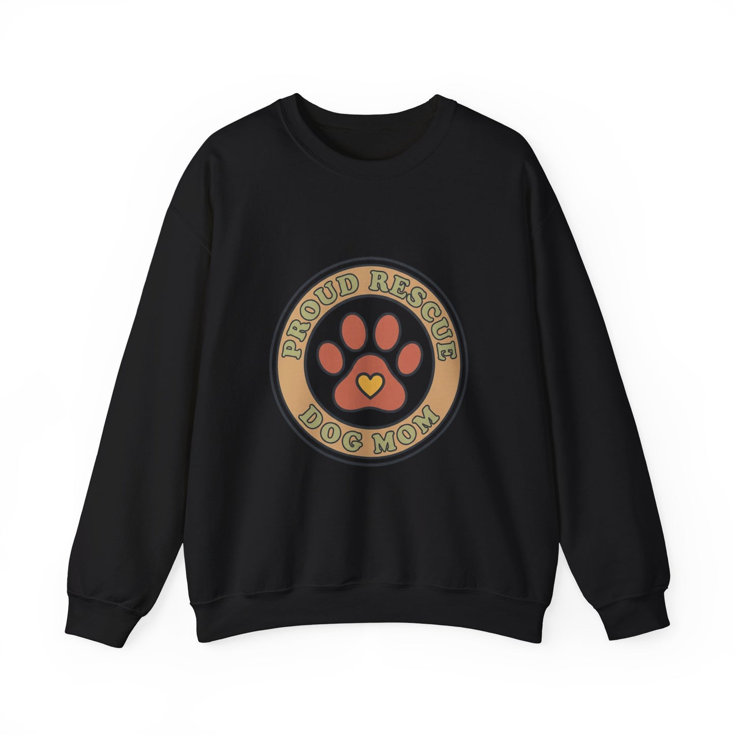 Proud Rescue Dog Mom Sweatshirt | Dog Mom, Rescue Pride