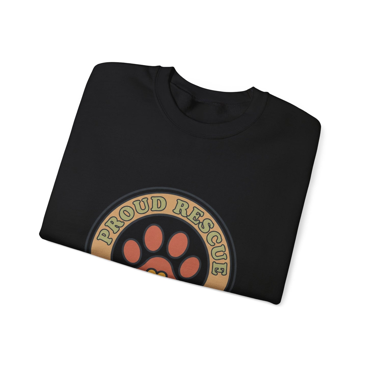 Proud Rescue Dog Mom Sweatshirt | Dog Mom, Rescue Pride