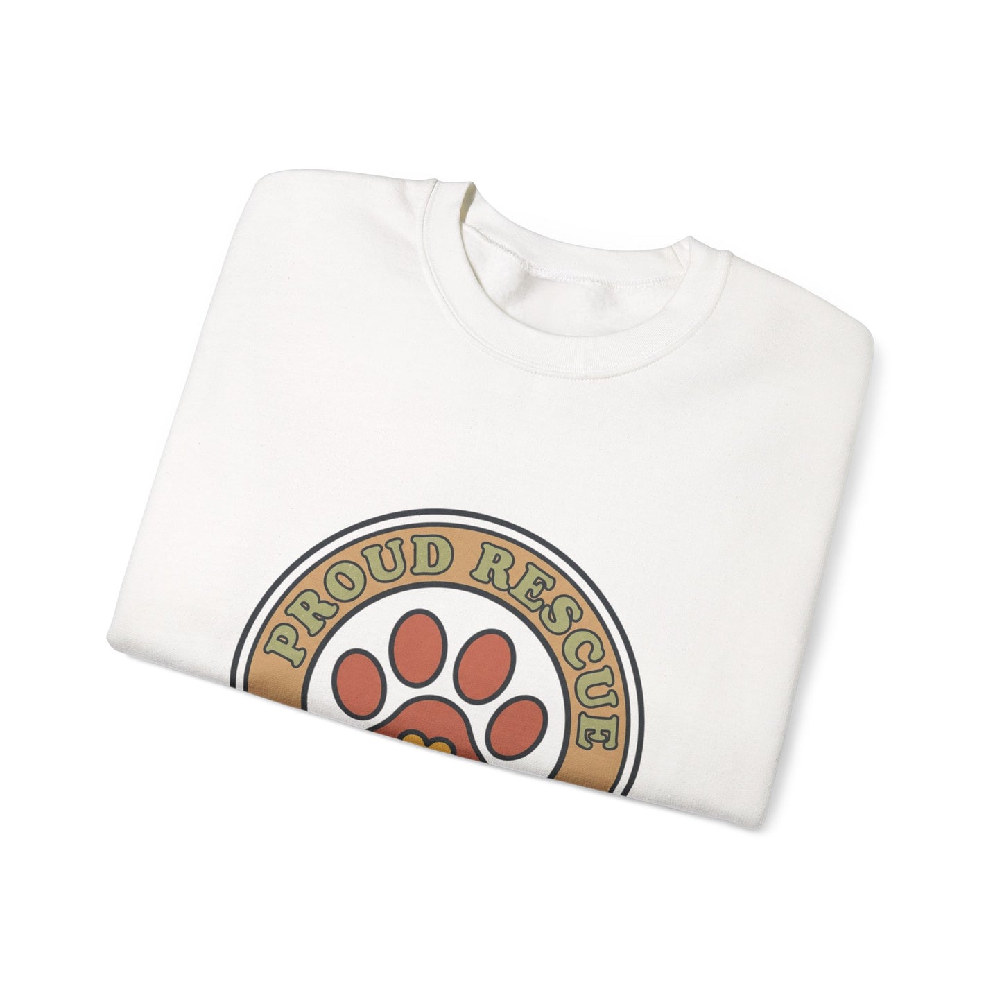 Proud Rescue Dog Mom Sweatshirt | Dog Mom, Rescue Pride