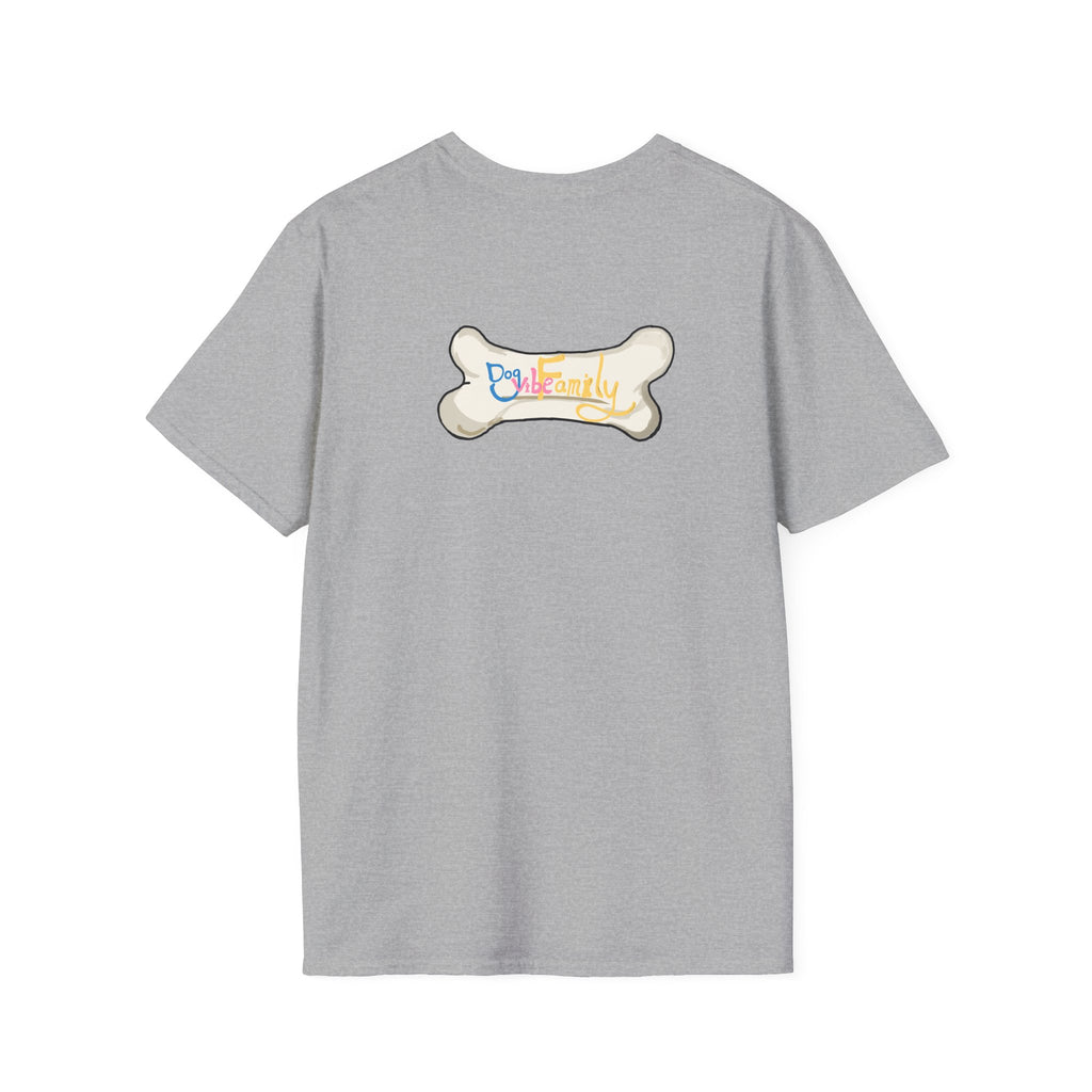 Pug Cartoon Tee — Cute Pug Face with “@Dogubotanically” Logo