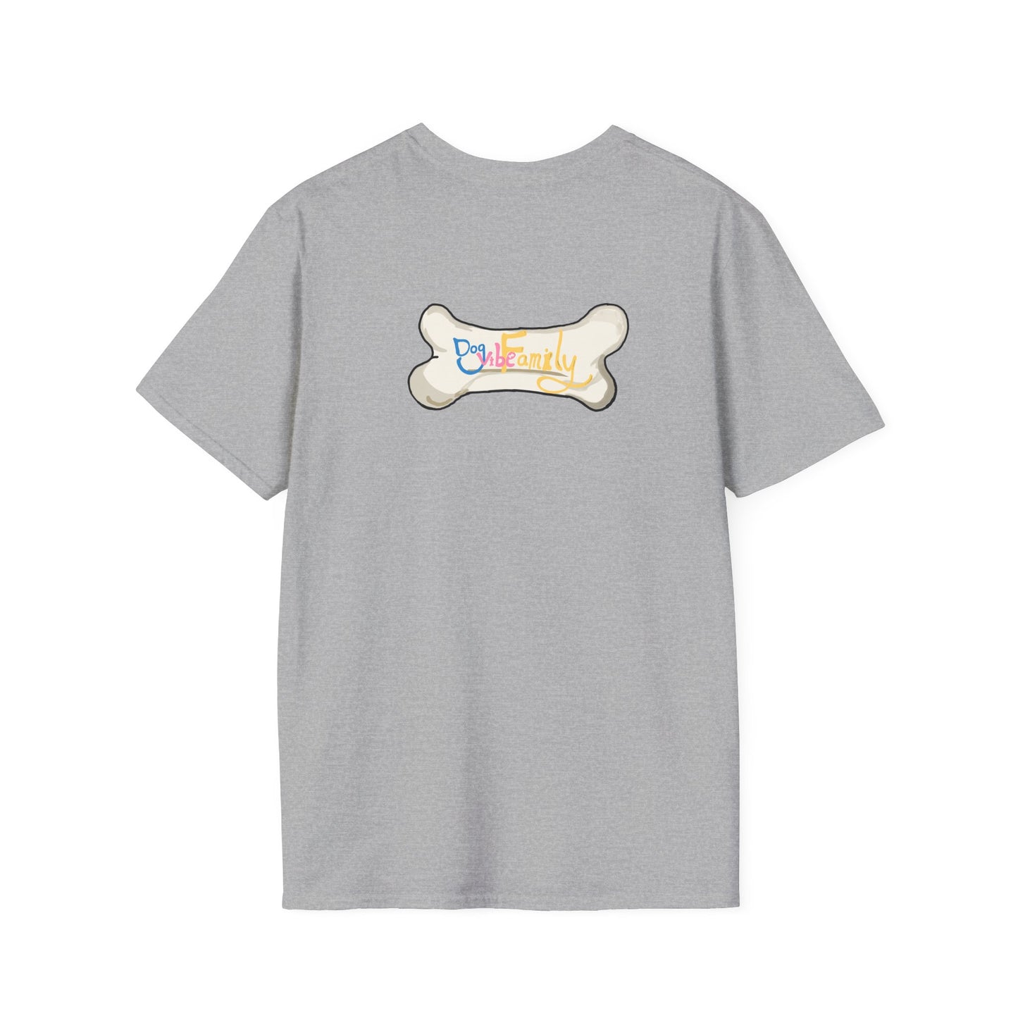 Pug Cartoon Tee — Cute Pug Face with “@Dogubotanically” Logo