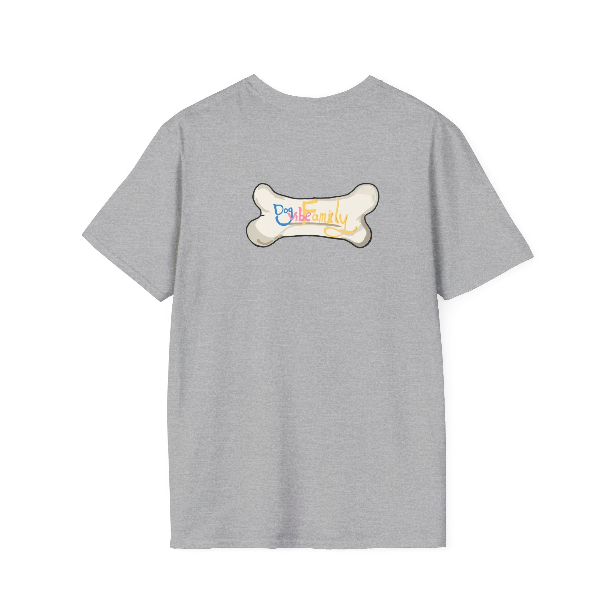 Pug Cartoon Tee — Cute Pug Face with “@Dogubotanically” Logo