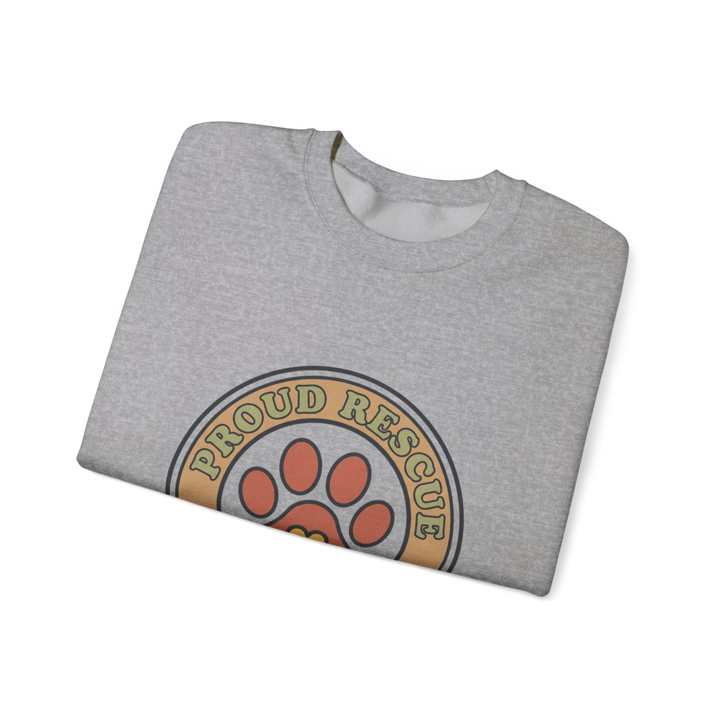 Proud Rescue Dog Mom Sweatshirt | Dog Mom, Rescue Pride