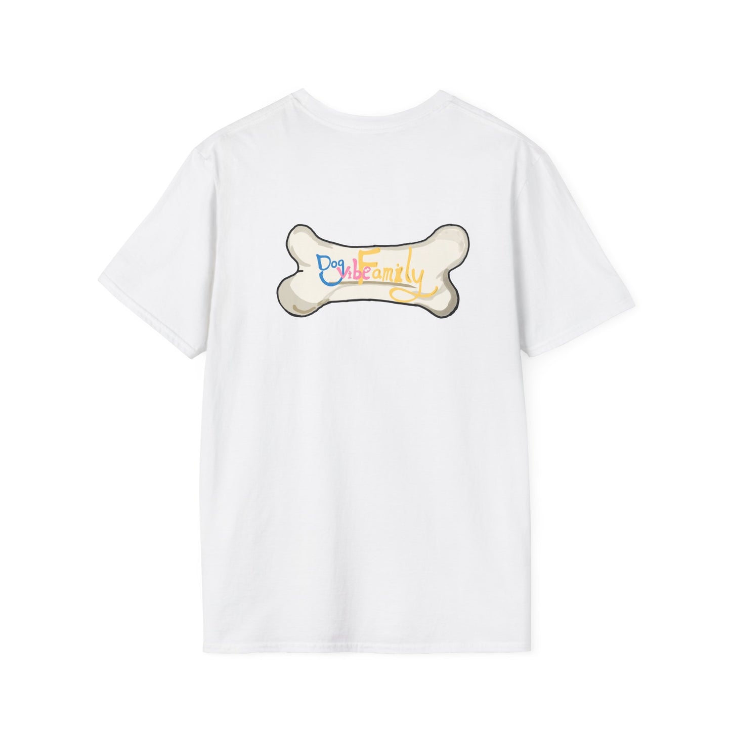 Cute Sleeping Pup Graphic Tee – Cozy Dog Bone Nap Time T-Shirt for Dog Moms & Dog Dads (Unisex Soft Cotton)