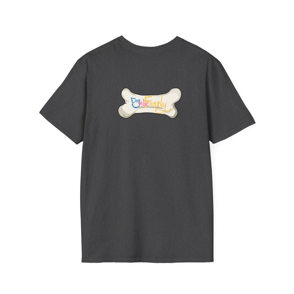 Pug Cartoon Tee — Cute Pug Face with “@Dogubotanically” Logo