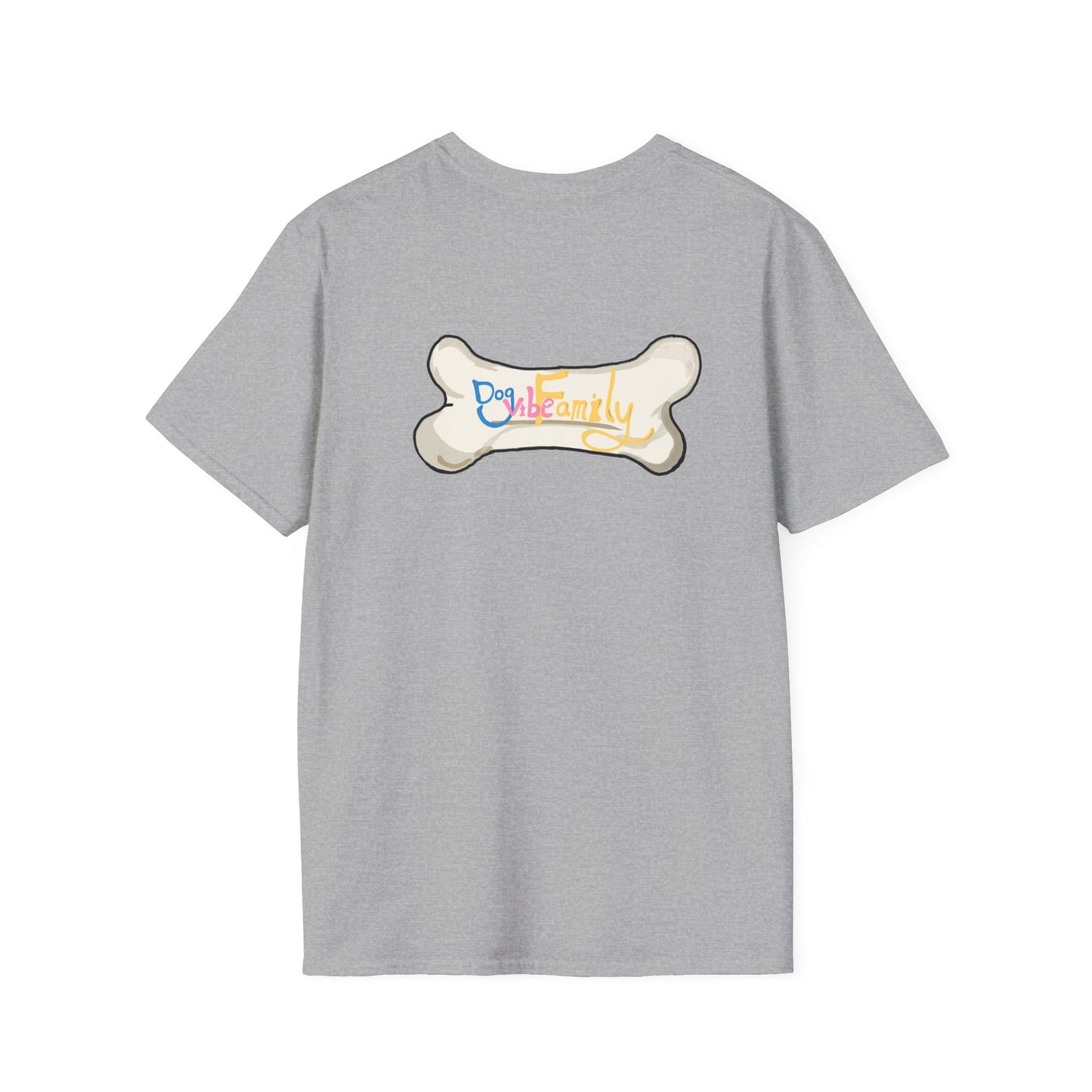 Cute Sleeping Pup Graphic Tee – Cozy Dog Bone Nap Time T-Shirt for Dog Moms & Dog Dads (Unisex Soft Cotton)