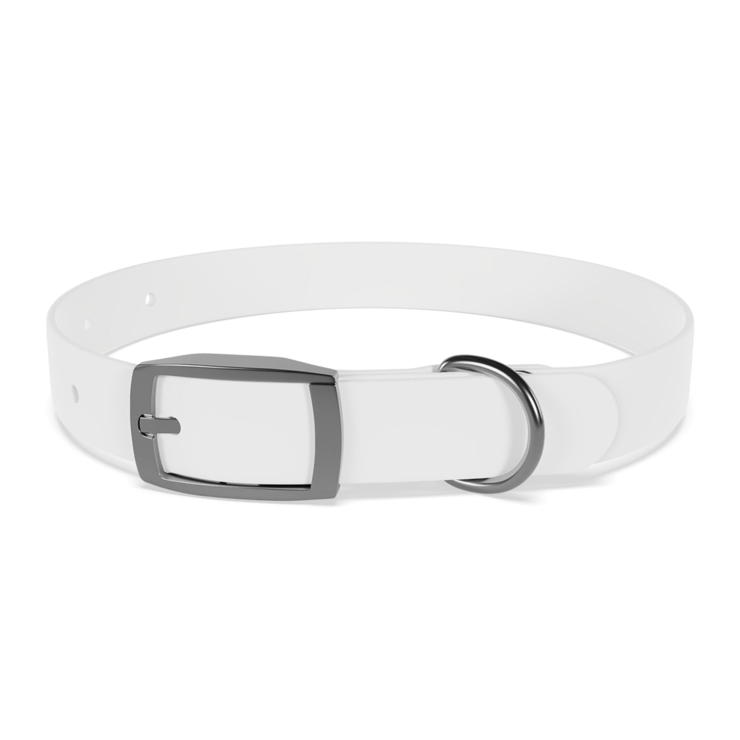 Dog Collar — Paw Print Badge Adjustable Pet Collar (Customizable, Durable)