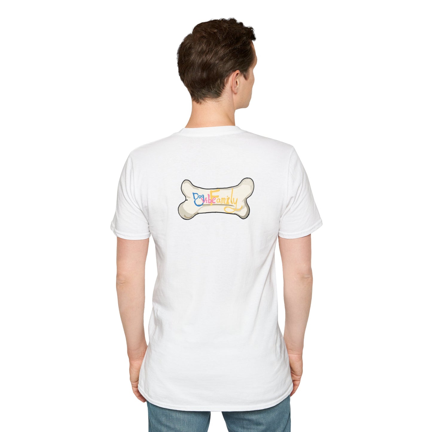 Pug Cartoon Tee — Cute Pug Face with “@Dogubotanically” Logo