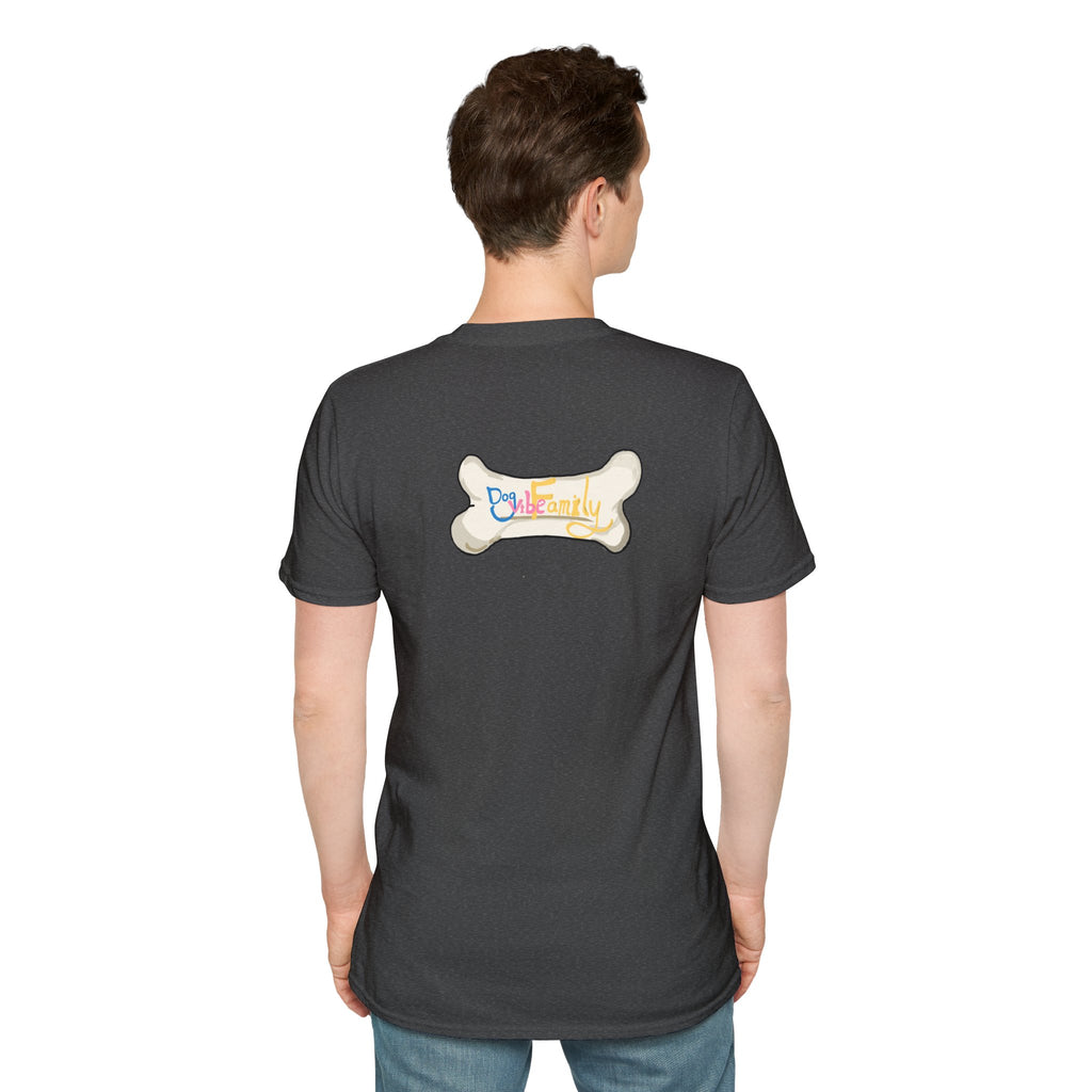 Pug Cartoon Tee — Cute Pug Face with “@Dogubotanically” Logo