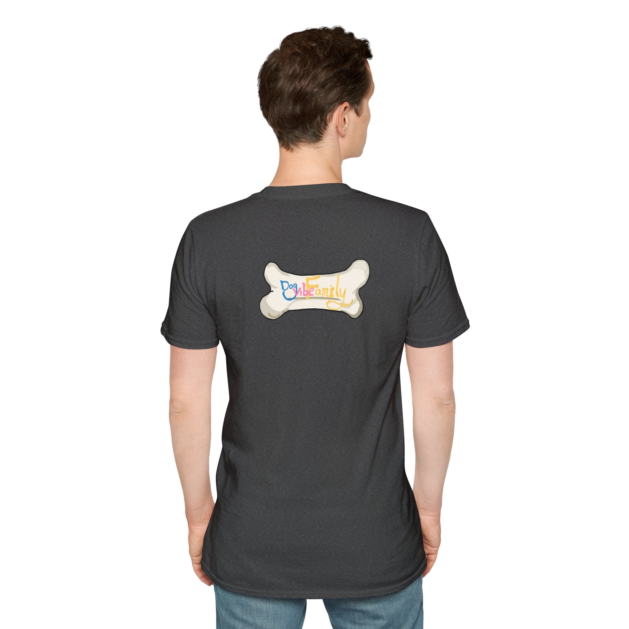 Pug Cartoon Tee — Cute Pug Face with “@Dogubotanically” Logo