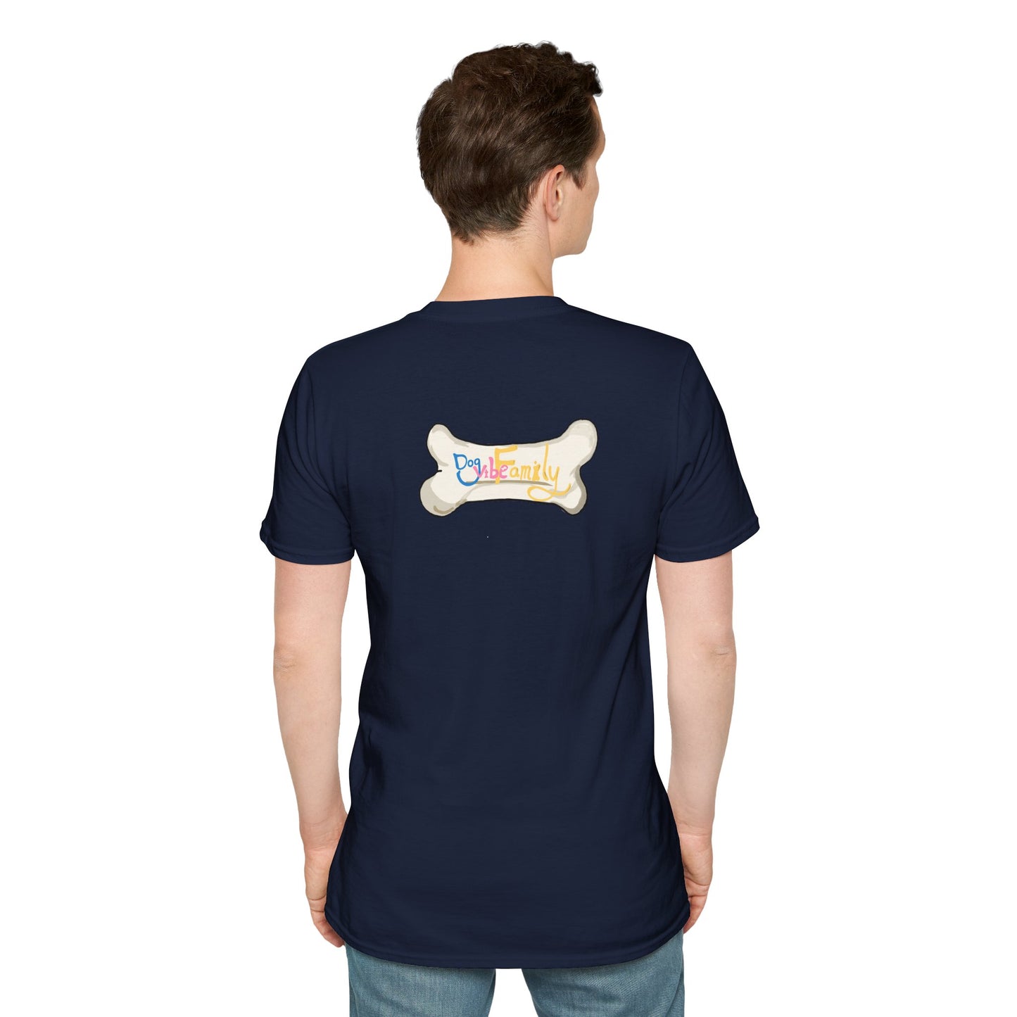 Pug Cartoon Tee — Cute Pug Face with “@Dogubotanically” Logo