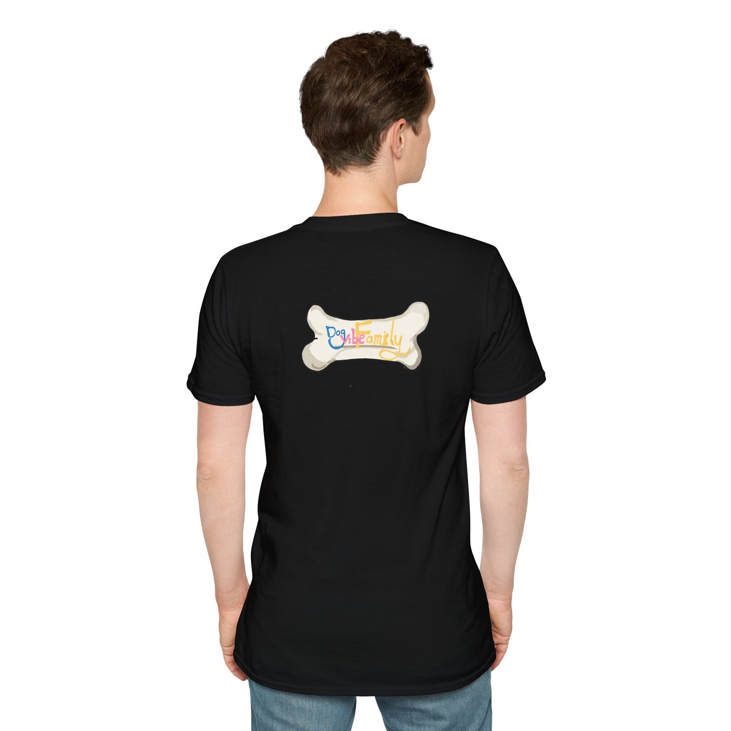 Pug Cartoon Tee — Cute Pug Face with “@Dogubotanically” Logo